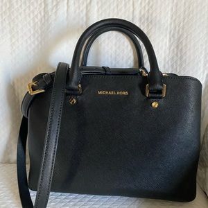 Michael Kors black handbag